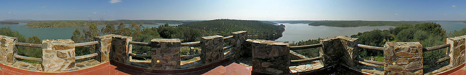 vistas embalse del Zujar